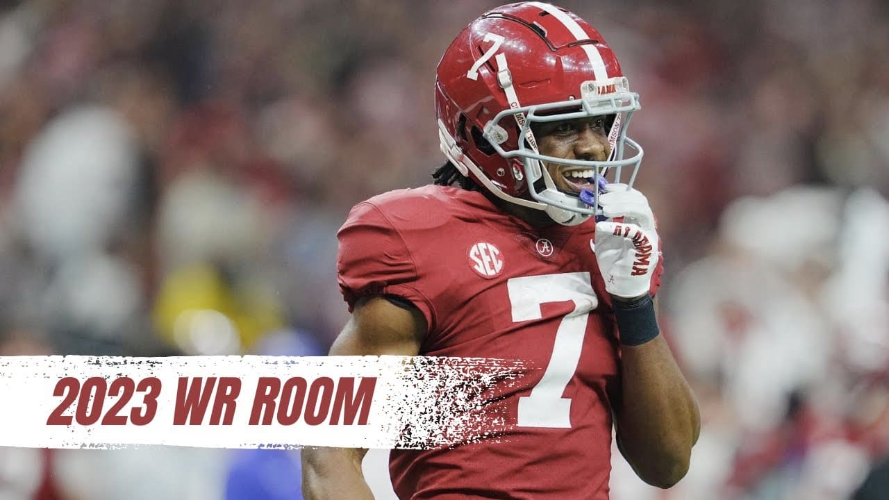 Alabama Football: Breaking down the Alabama WR room for the 2023 ...