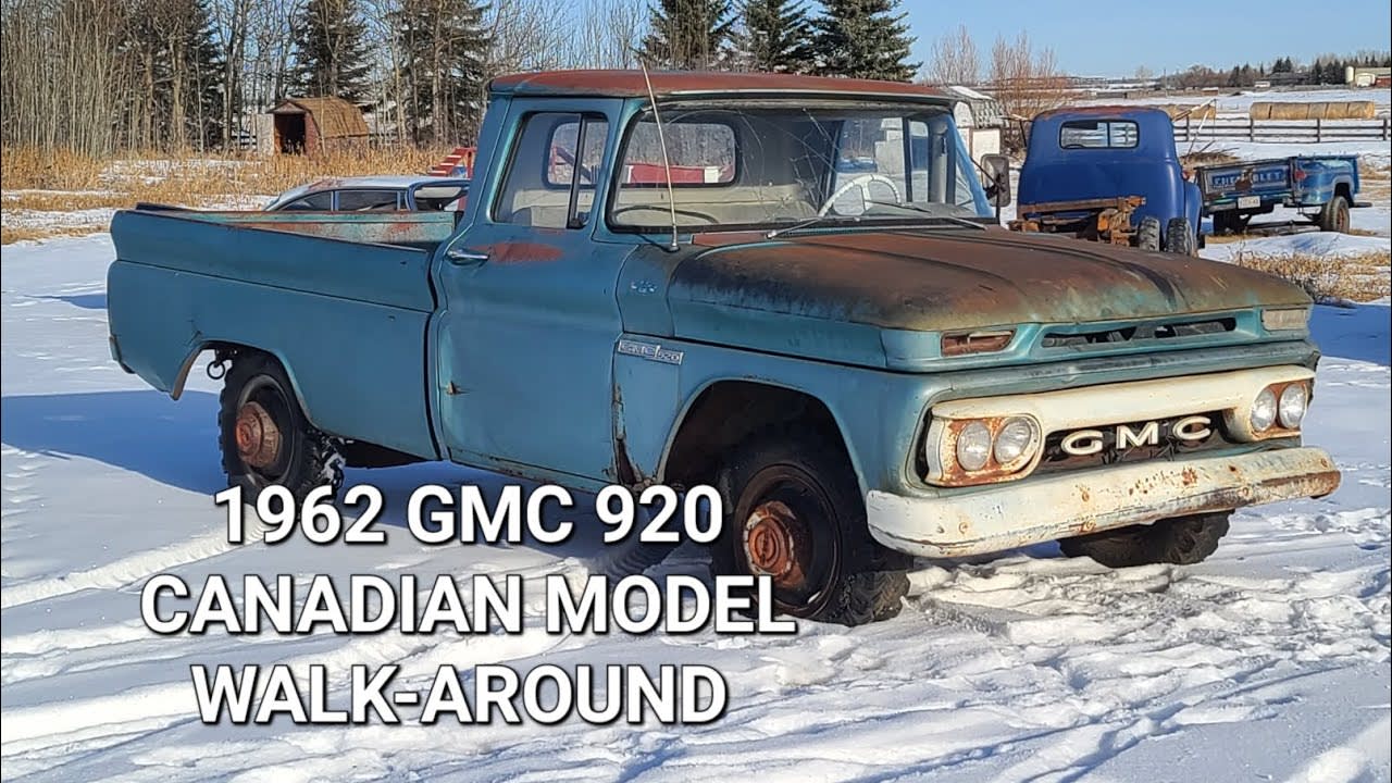 Discover the Uniqueness: Canadian-Only GMC 920 Truck Project walk ...