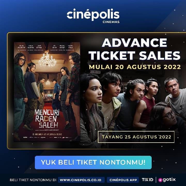 PROMO CINEPOLIS Pre Order Tiket Nonton MENCURI RADEN SALE – BUY 1 GET 1 ...