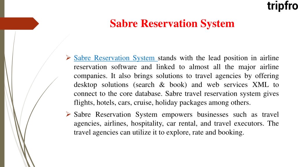 PPT - Sabre Reservation System PowerPoint Presentation, free download ...