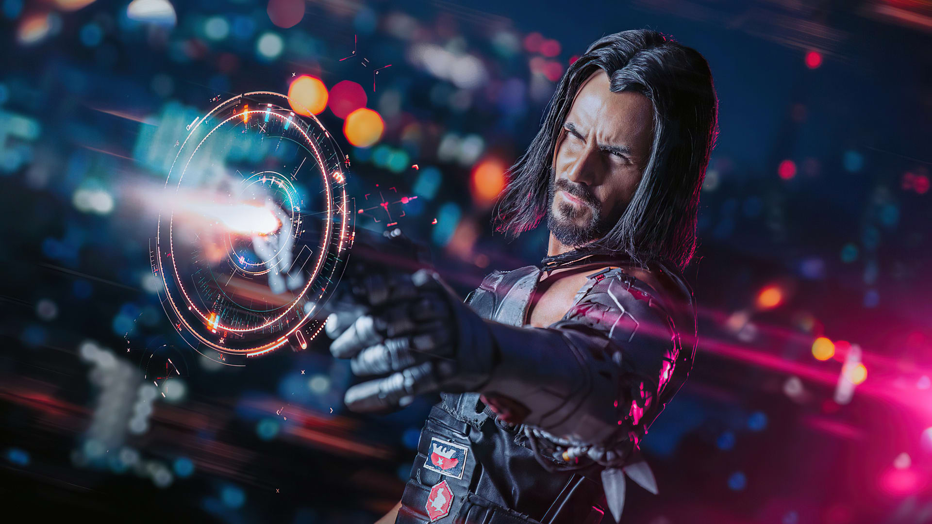 1920x1080 Cyberpunk 2077 Johnny Silverhand Cosplay Laptop Full HD 1080P ...