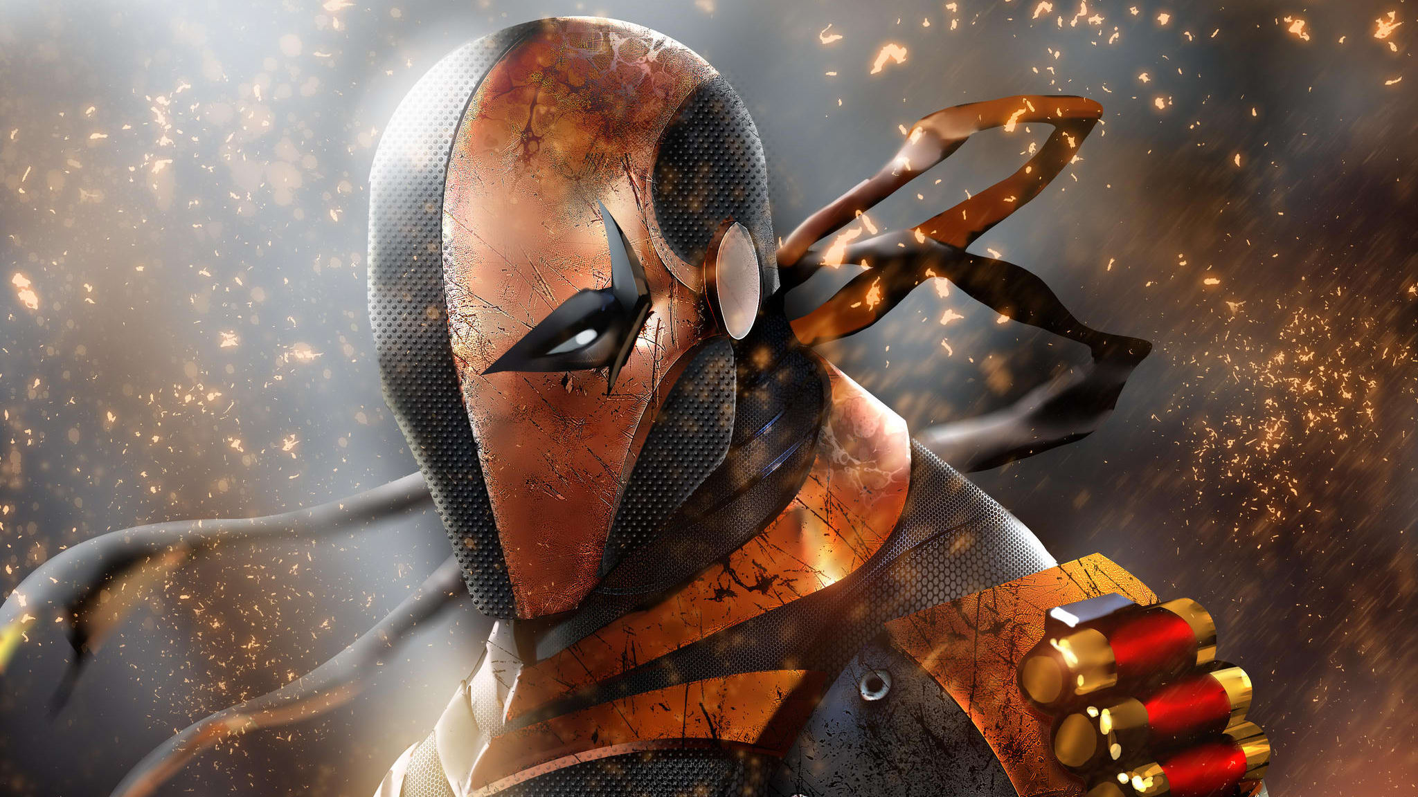 Deathstroke New Arts Wallpaper,HD Superheroes Wallpapers,4k Wallpapers ...