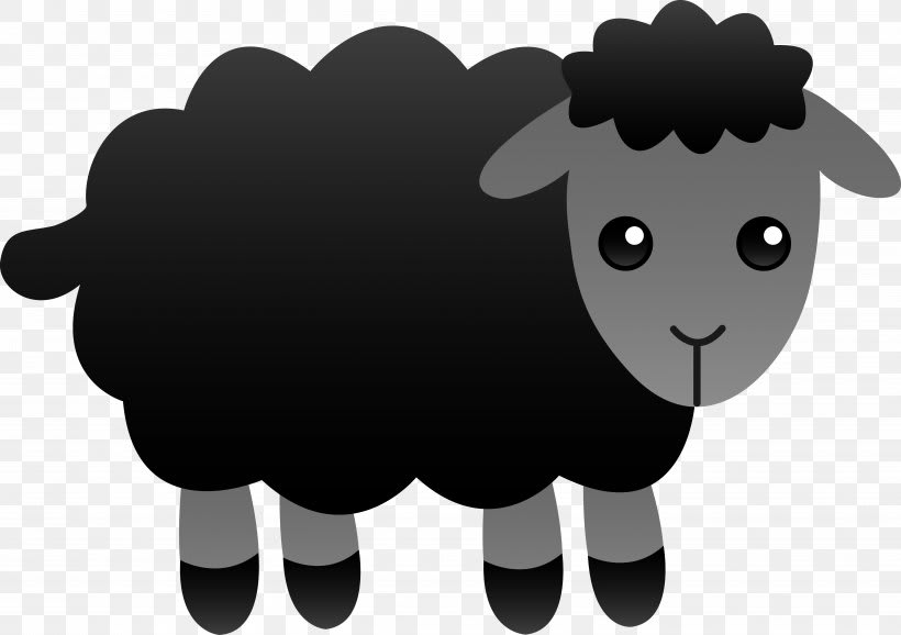 Baa, Baa, Black Sheep Baa Baa Black Sheep Nursery Rhyme Clip Art, PNG ...