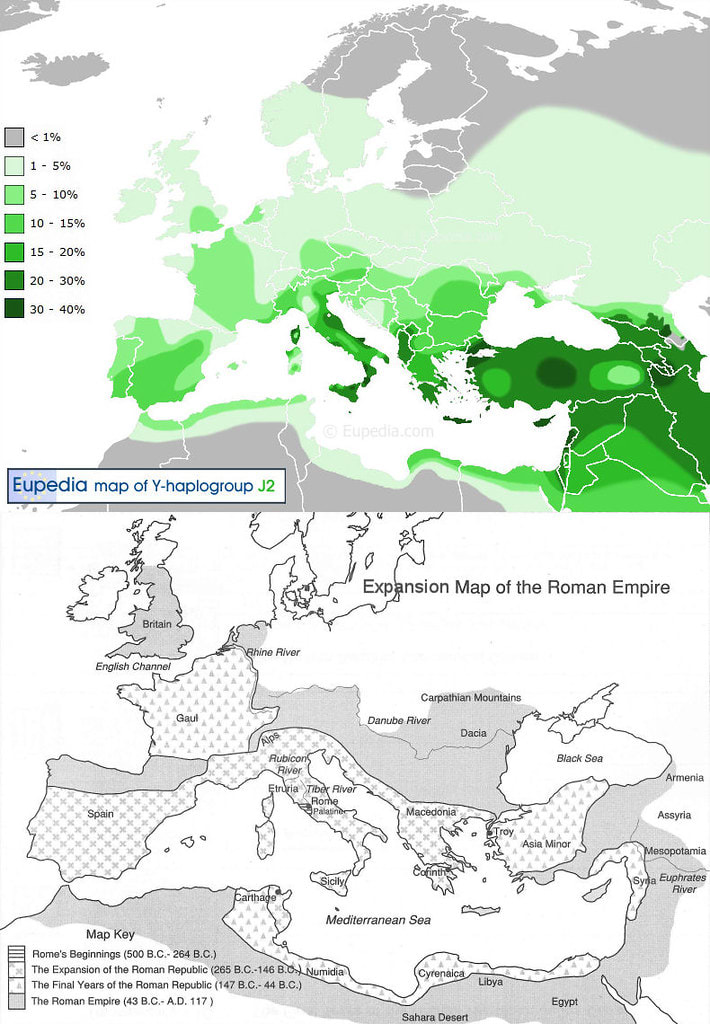 Y Dna Haplogroup J2 - Ancient Y Dna Discussion No J2a In Pre Bronze ...