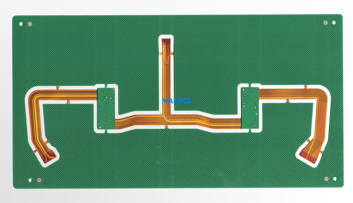 4-Layer Rigid-Flex PCB with Blind Vias | PCB Manufacturer | MADPCB