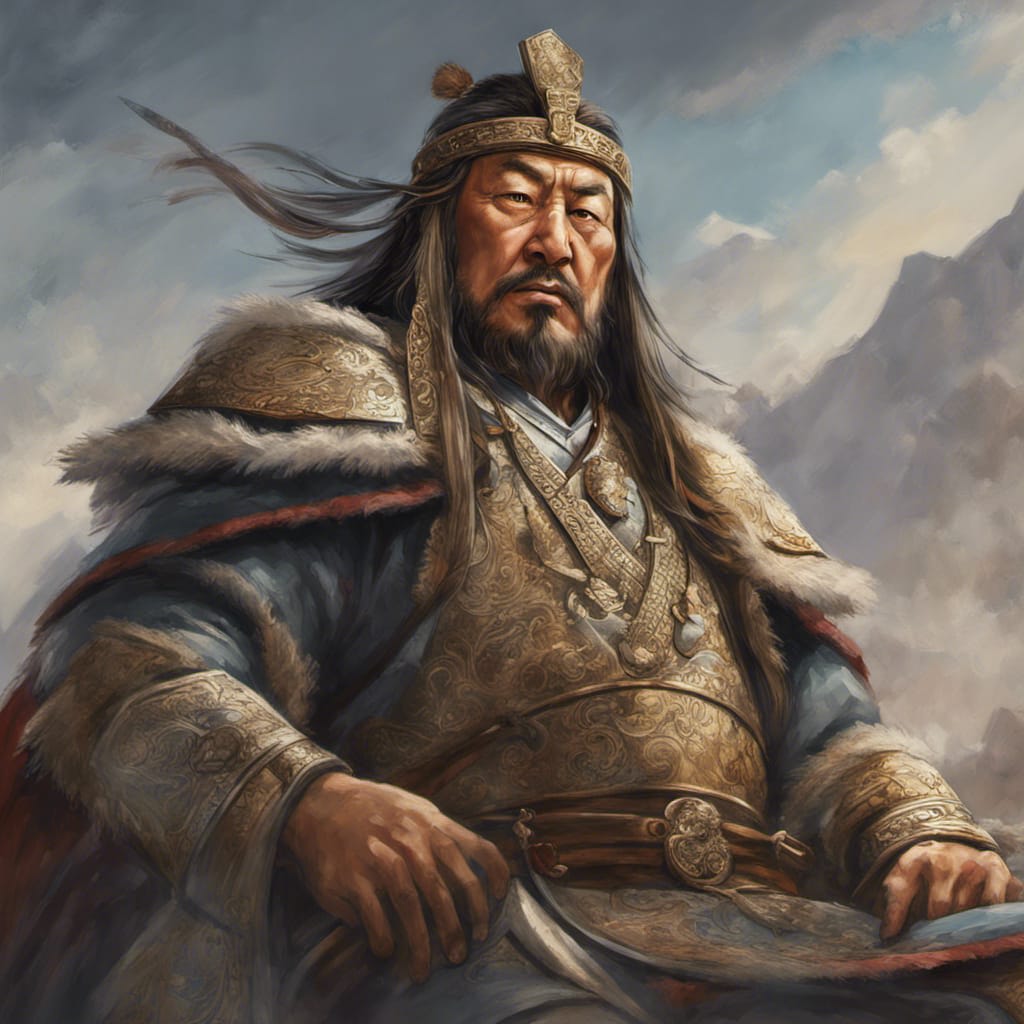 Historical 9 pictures of genghis khan - MasterBundles