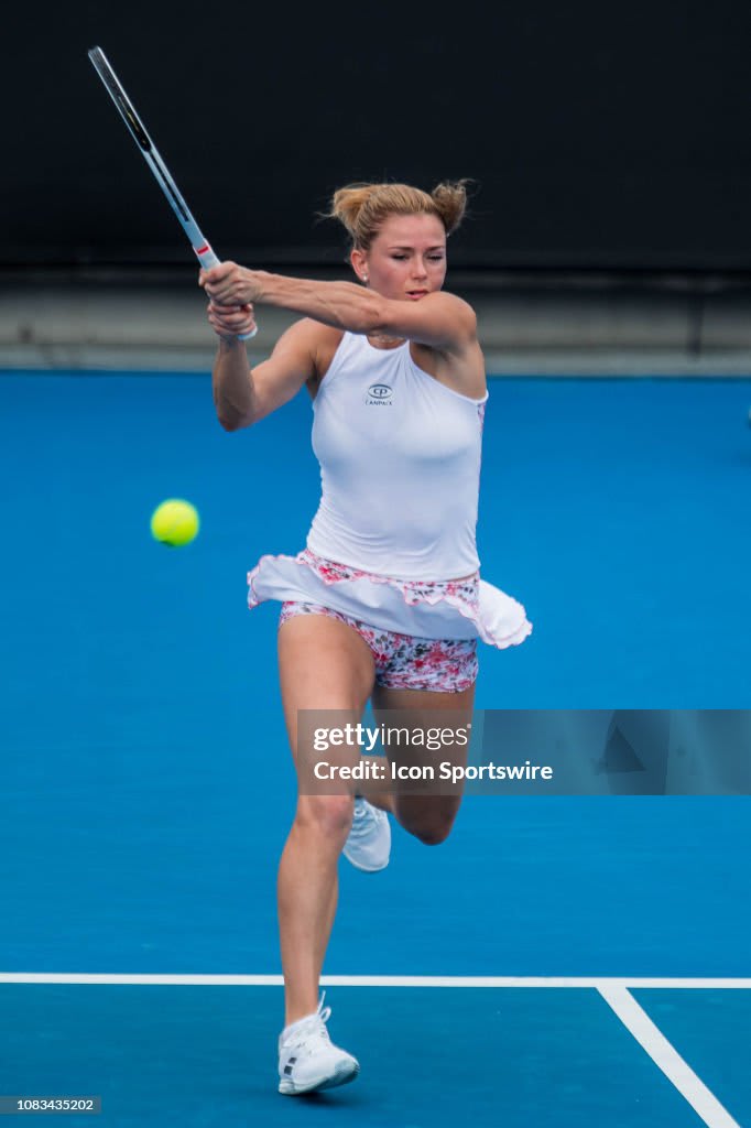 during day four match of the 2019 Australian Open on January 17, 2019 ...