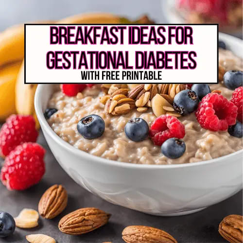 13+ Breakfast Ideas for Gestational Diabetes (Plus free Printable ...