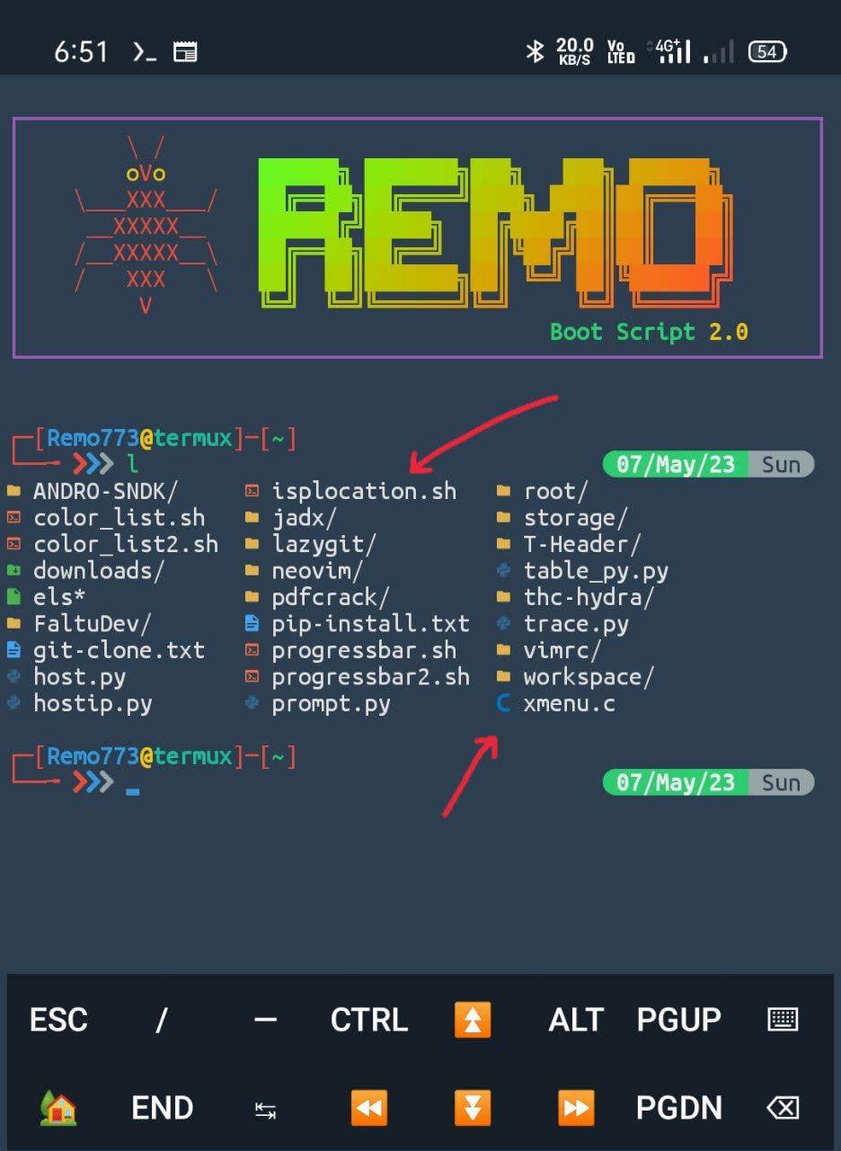 nnn file manager with icons : r/termux