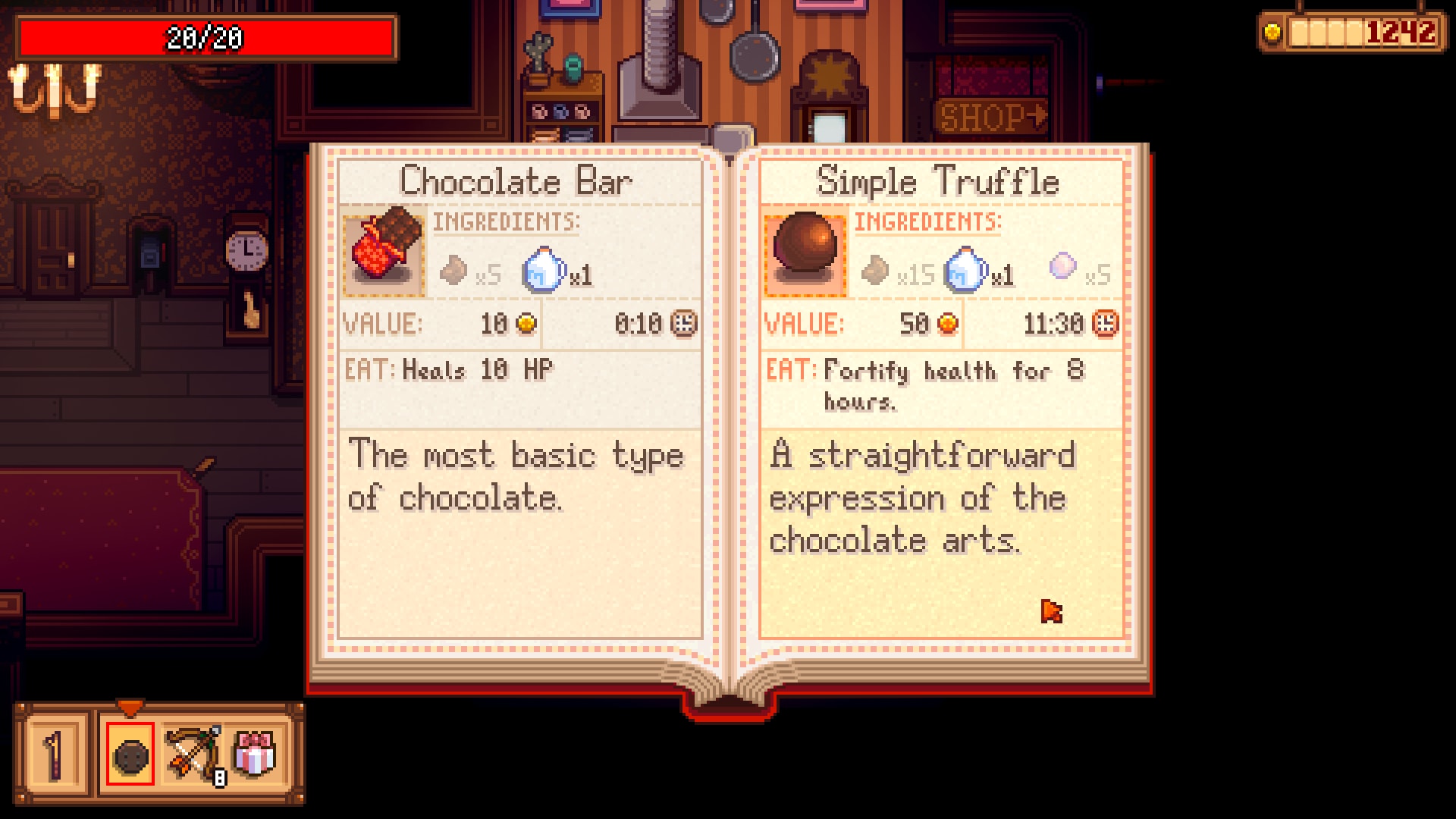 Slideshow: Haunted Chocolatier Gameplay Screenshots