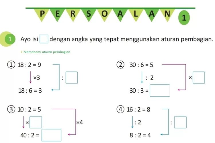 Kunci Jawaban Matematika Kelas 4 SD Vol 1 Hal 30 Kurikulum Merdeka - Unews