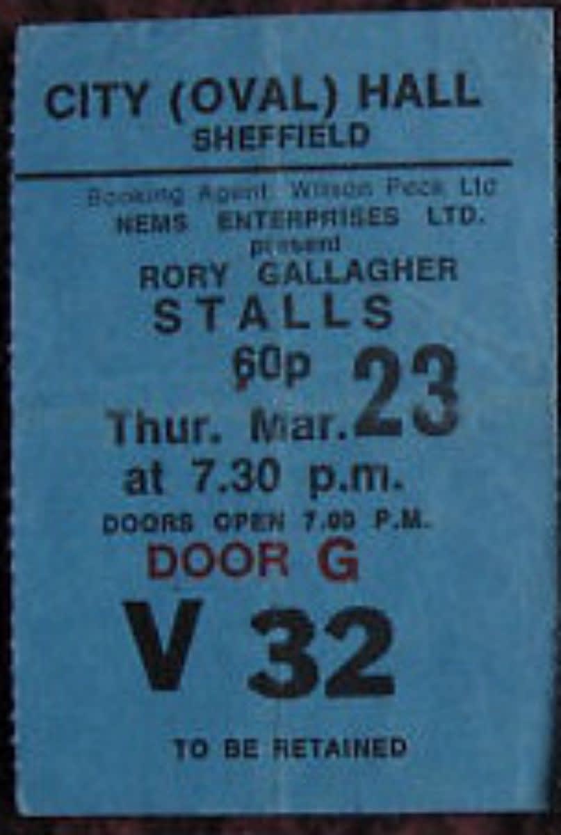 March 23, 1972 City Hall, Sheffield, ENG | Concerts Wiki | Fandom