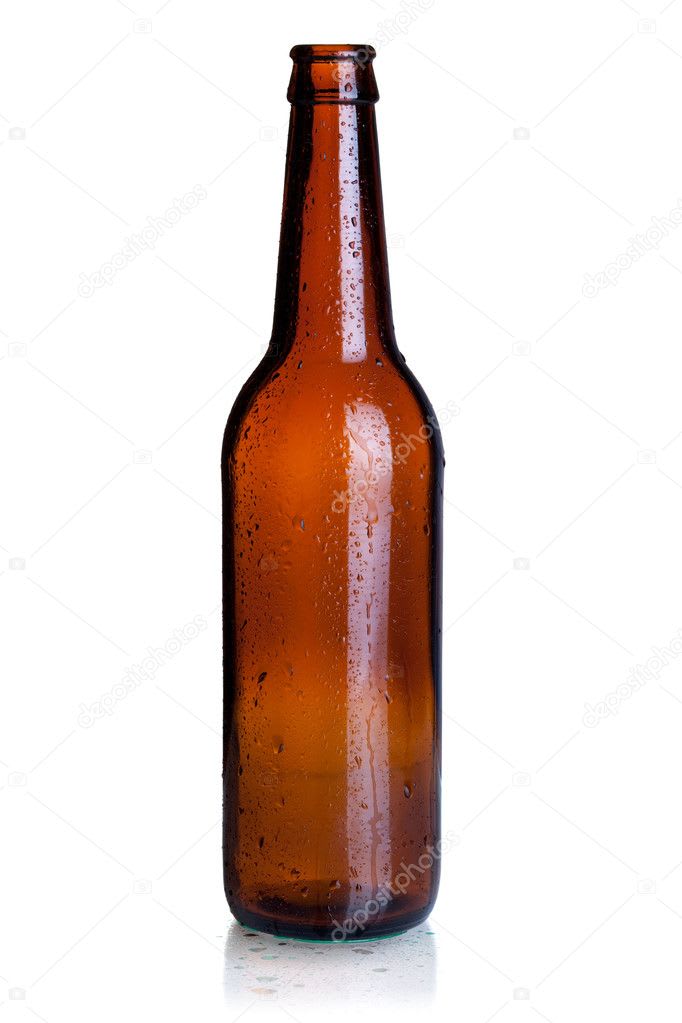 Empty beer bottle — Stock Photo © karandaev #3573172