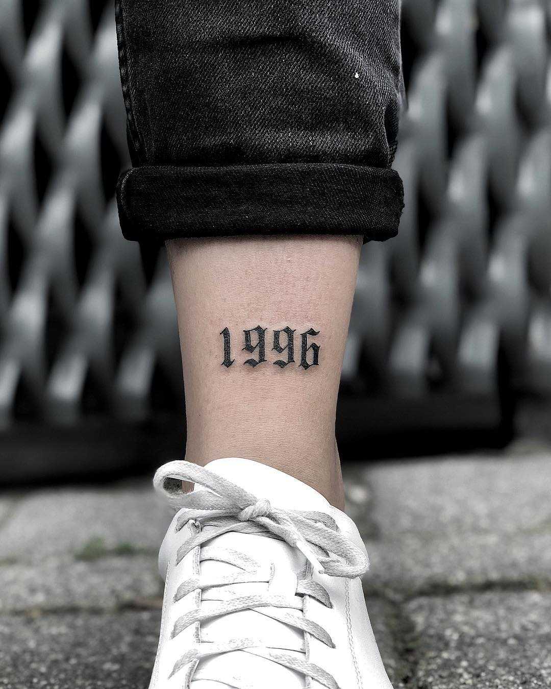 1996 tattoo by Loz McLean - Tattoogrid.net