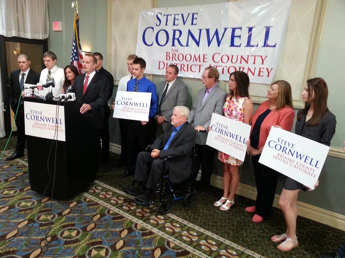 Cornwell Running for Broome County District Attorney