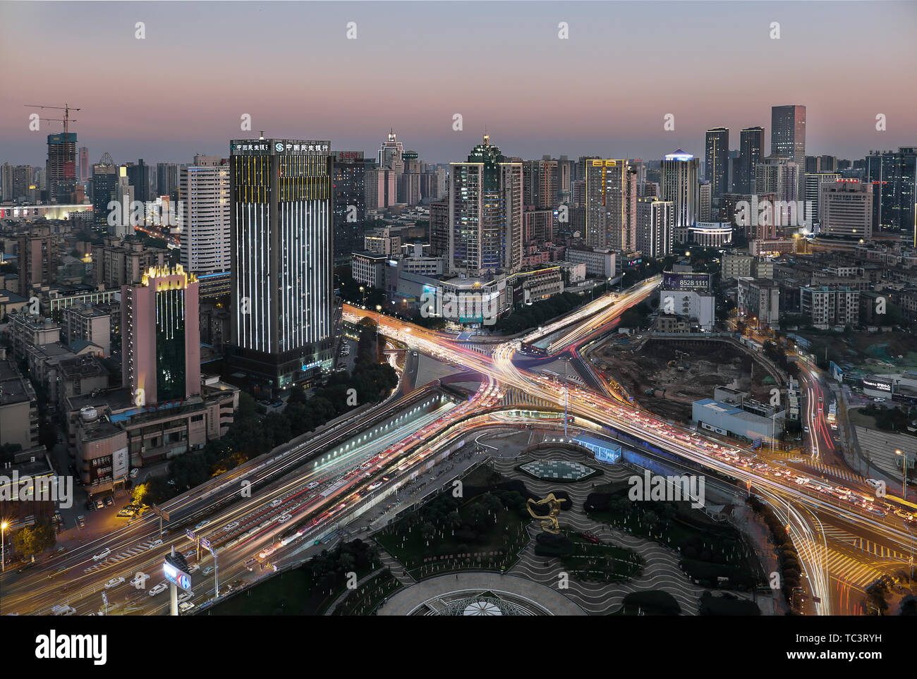 Changsha Furong Square Stock Photo - Alamy