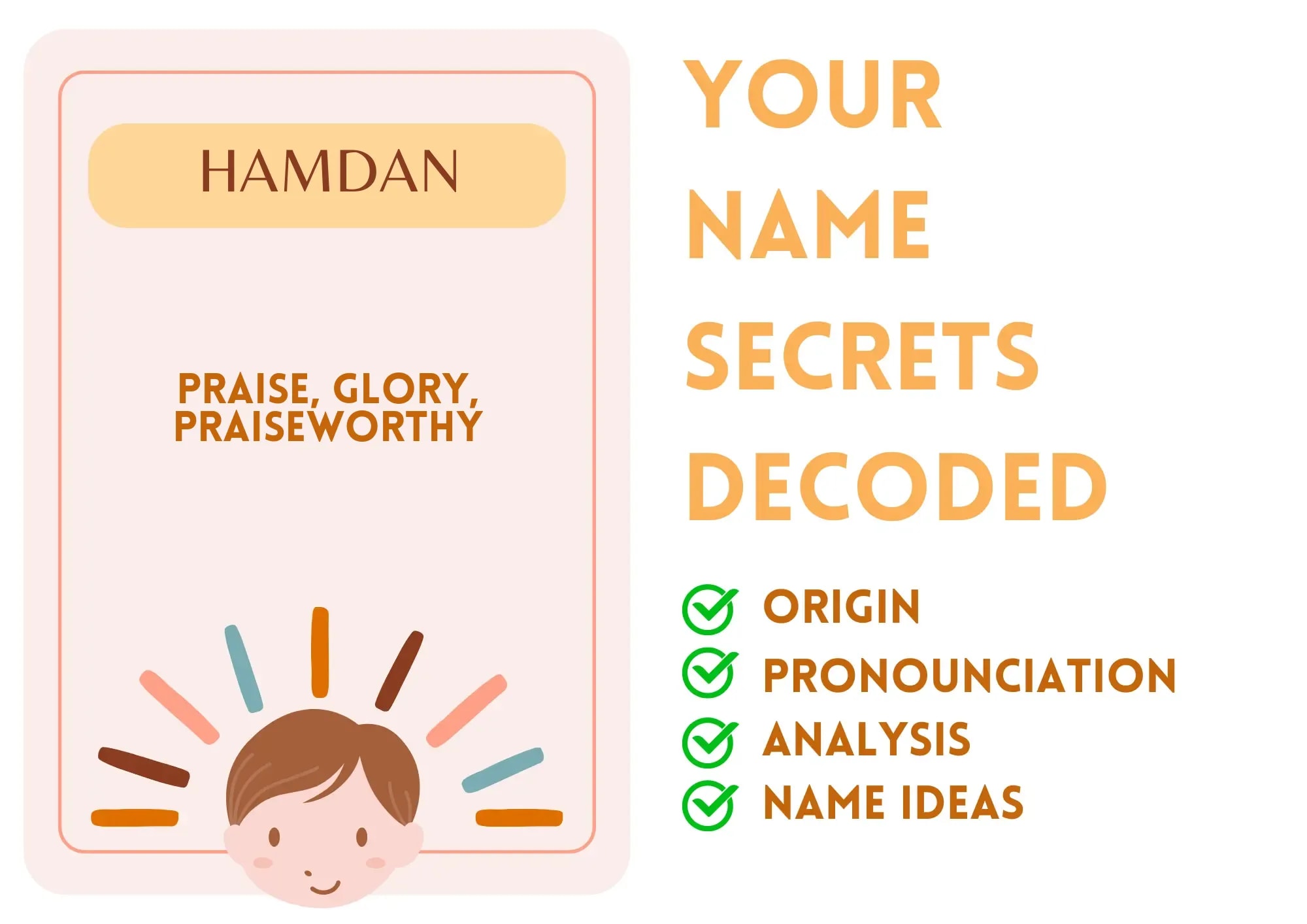 Hamdan - Islamic Boy Name Meaning and Pronunciation