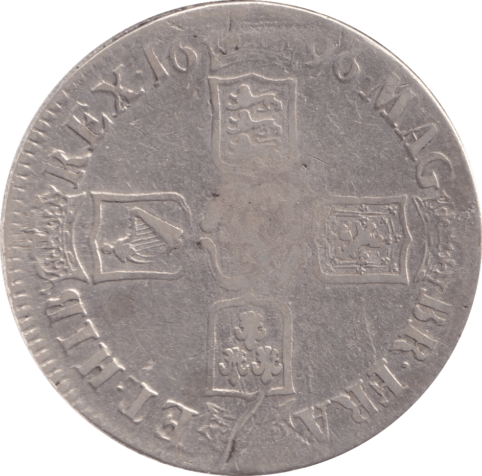 1696 CROWN ( FINE ) Crown Cambridgeshire Coins – Cambridgeshire Coins