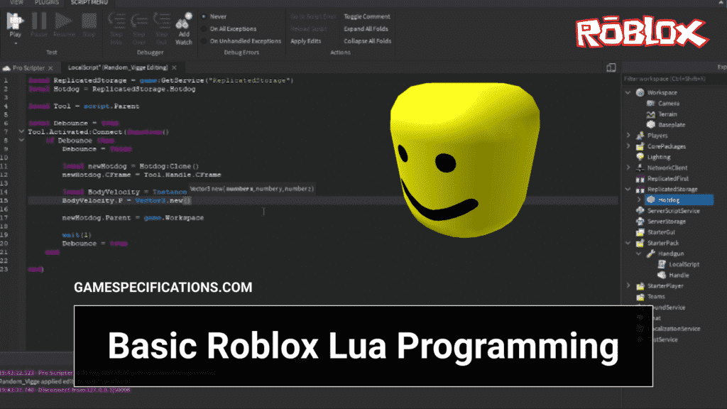 Basic Roblox Lua Programming That Every Smart Coder Should Know - Game ...