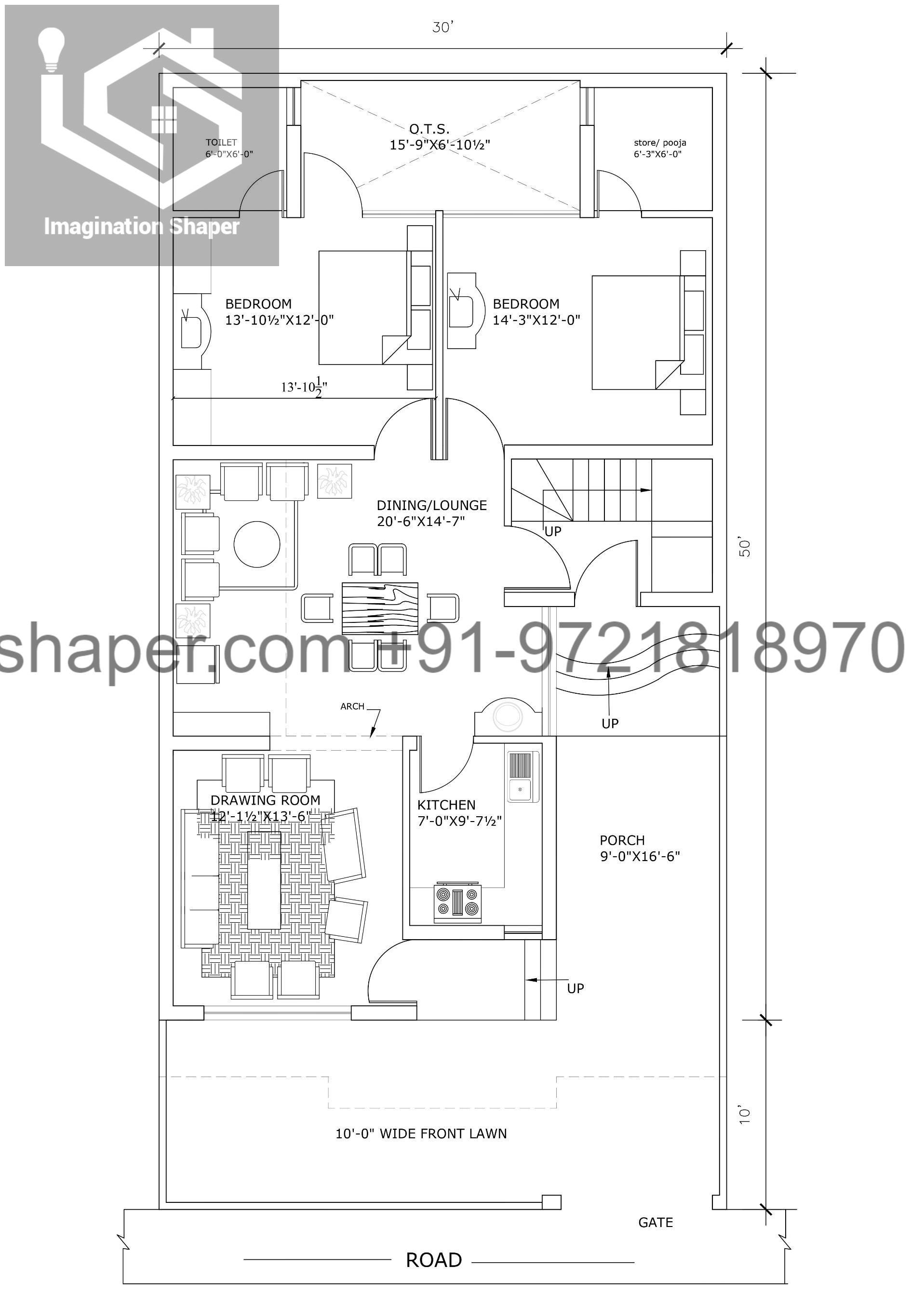 House Plan - Customized Designs by Professionals - Imagination shaper