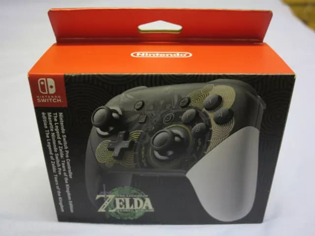 NINTENDO SWITCH PRO Controller -Zelda: Tears Of The Kingdom edition ...