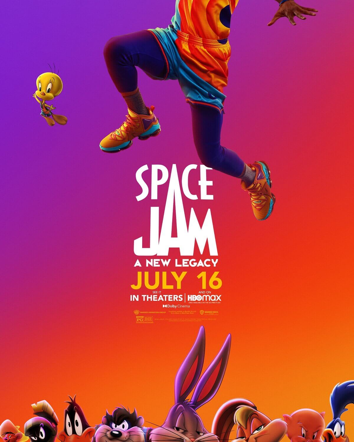 Space Jam: A New Legacy New Trailer: LeBron James Assembles a Looney Team