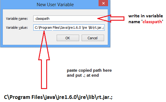 Difference between path and classpath in Java