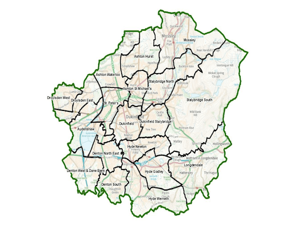 Have your say on a new political map for Tameside Metropolitan Borough ...