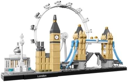 Vue 4 de Lego Architecture Londres Maquette