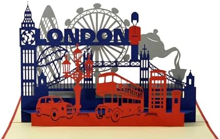 Vue 4 de Dieseklappkarten Carte Voyage Pop