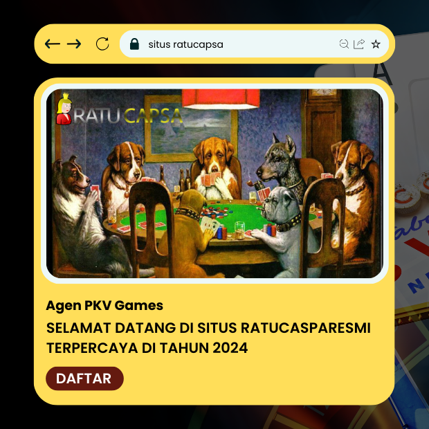 RATUCAPSA - Situs Bandar QQ PKV Games Online Terpercaya