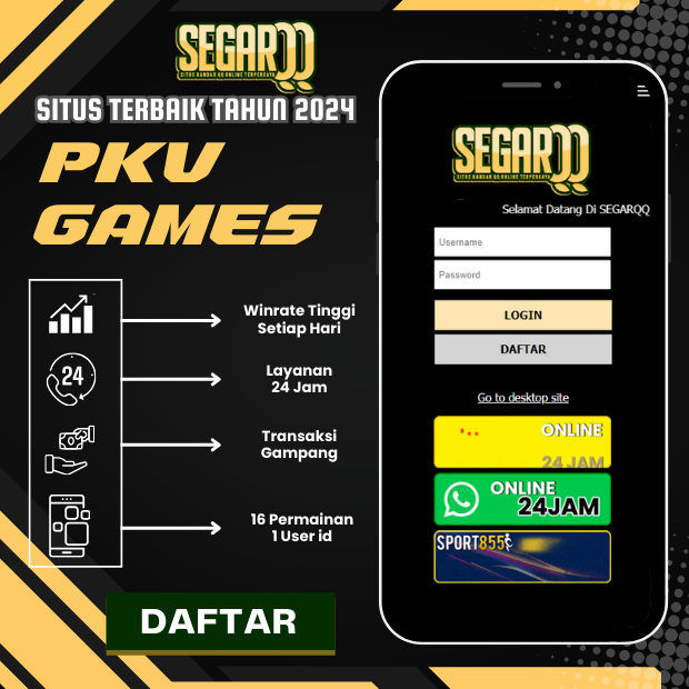 SEGARQQ: Situs Judi Online DominoQQ PKV Games Online Resmi