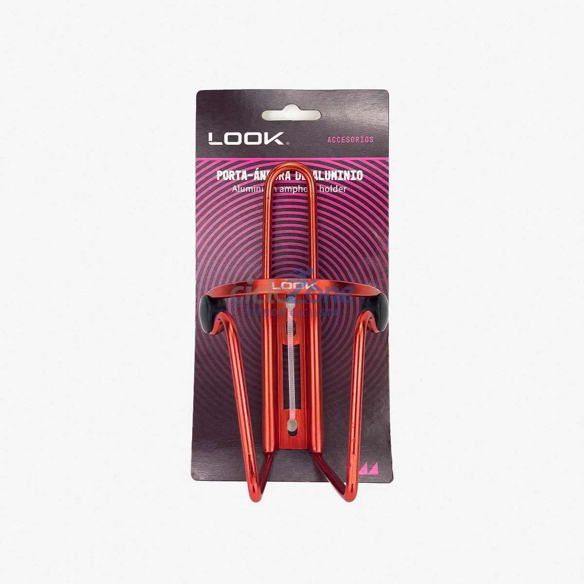 PORTA ANFORA ALUMINIO ROJO LOOK                   