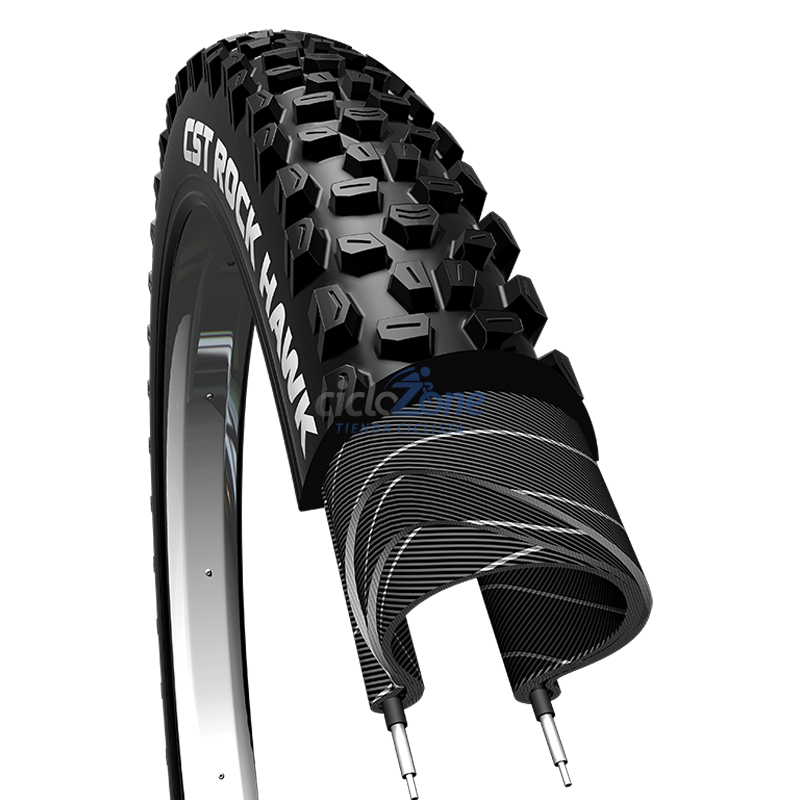 LLANTA 29X2.40 TUBELESS CST ROCK HAWK 60TPI C1844 