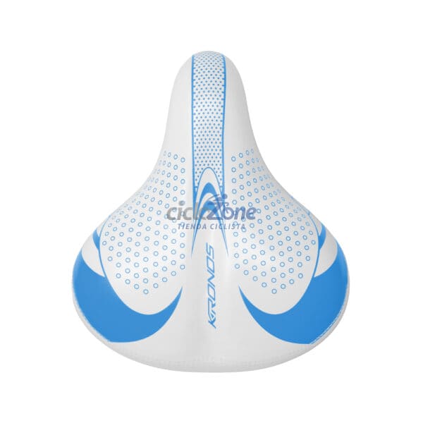ASIENTO CRUSIER C/RES BLANCO AZUL KRONOS          