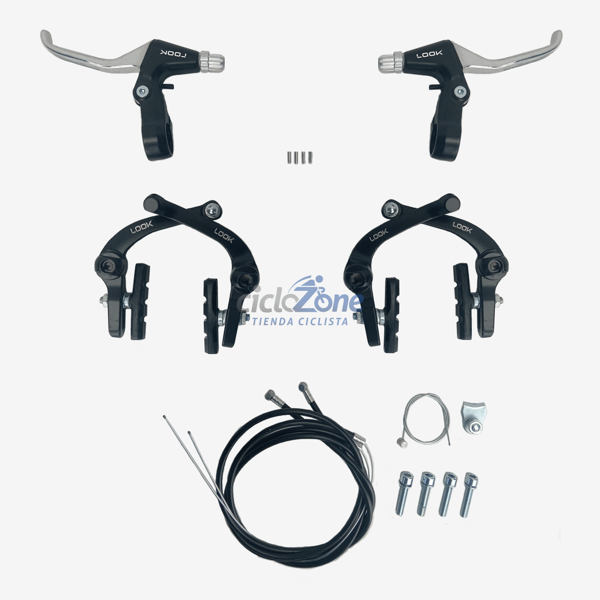 FRENO U BRAKE ALUMINIO NEGRO LOOK Z STAR          