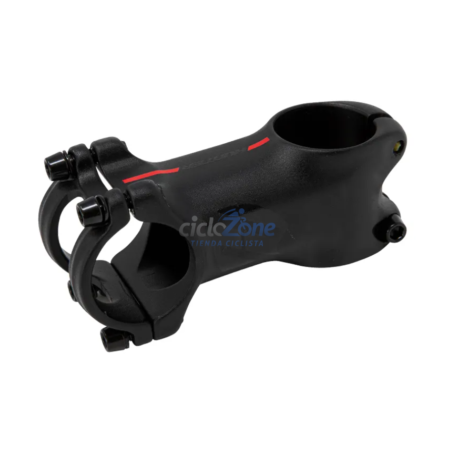 POSTE MANUBRIO AHEAD 31.8 60L HUNTER NEGRO/ROJO   