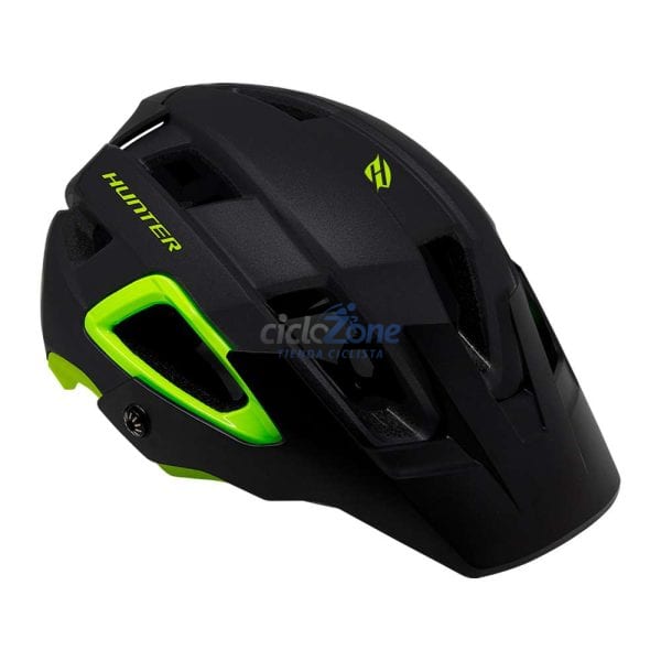 CASCO HUNTER IN/MOLD 17 ORIF T-55/59 NEGRO/VERDE  