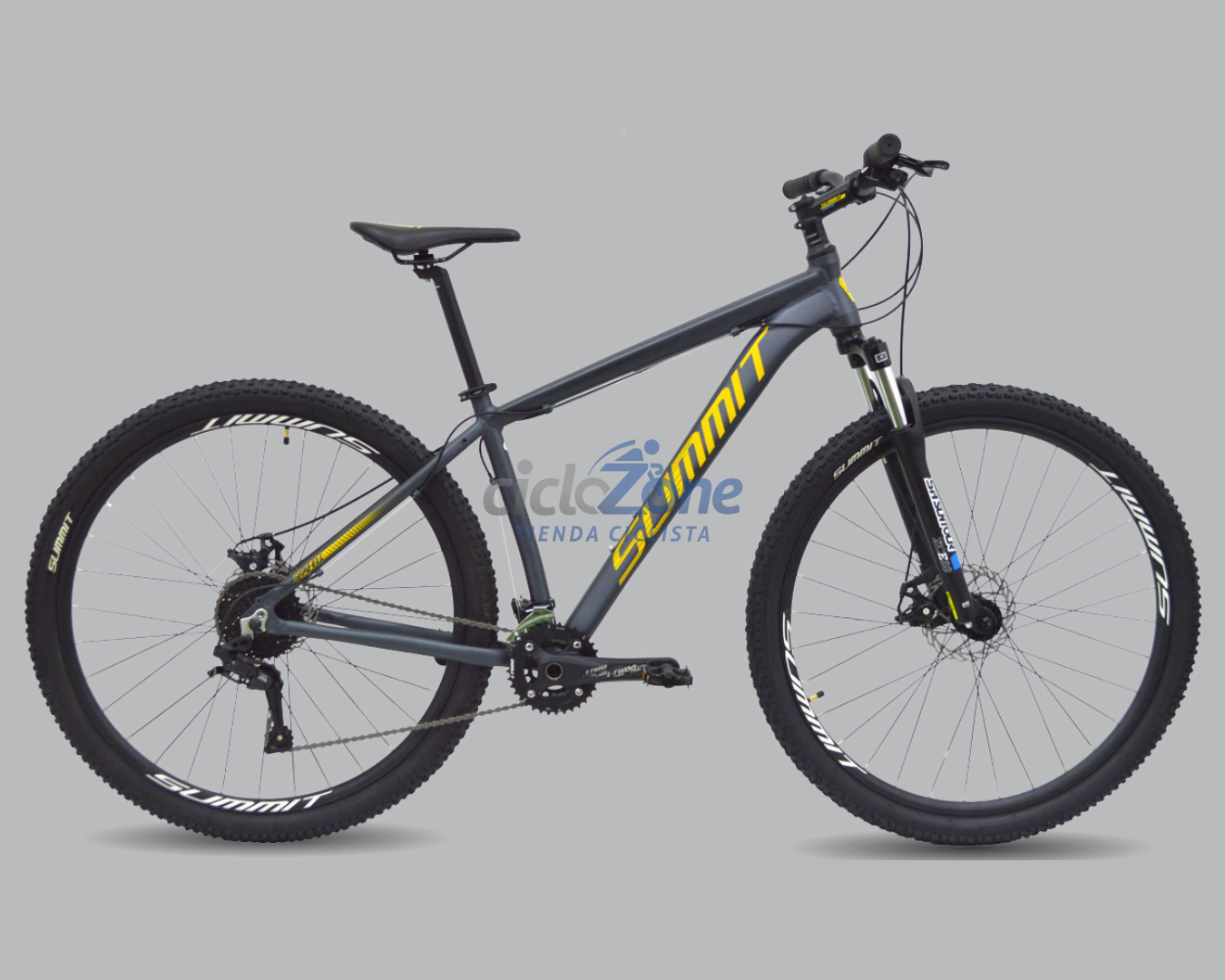BICI R29 SUMMIT SCAFELL PRO NEGRO OX/AM T-M 17.5