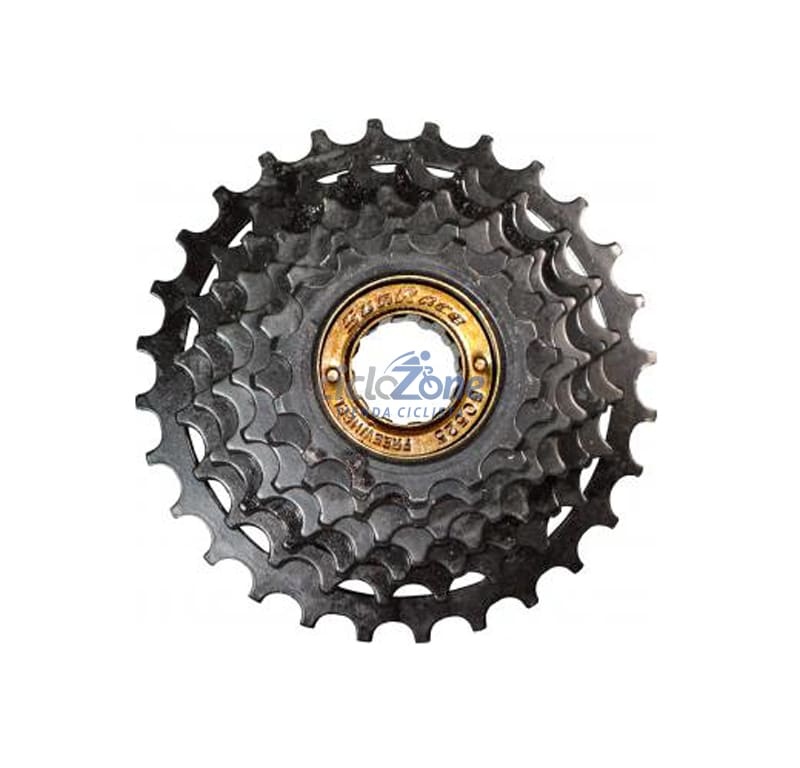 RUEDA LIBRE 7P 14/28  SUNRACE NEGRO F M05         