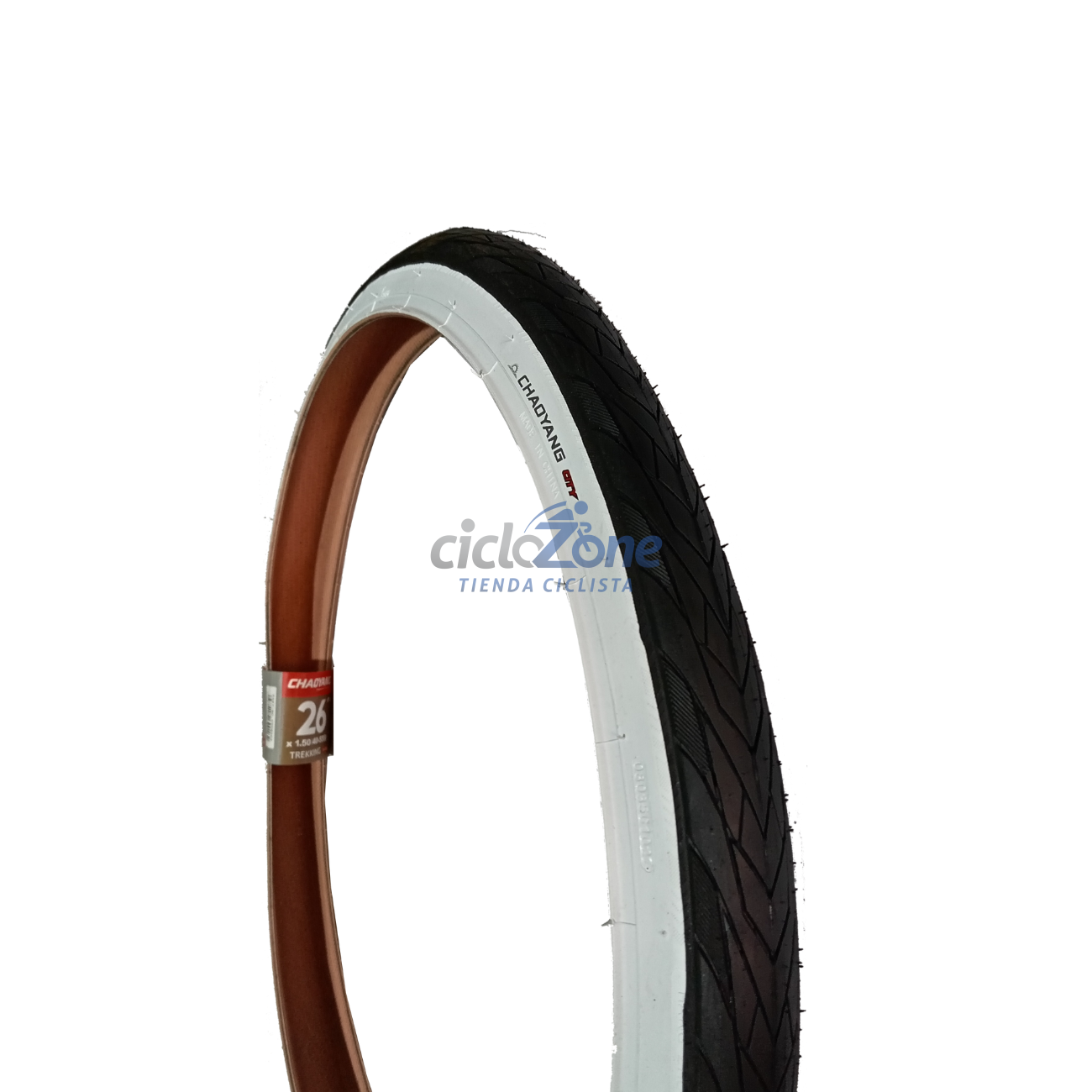 LLANTA 26X1.50 CHAOYANG NEGRA/BLANCA KESTREL      