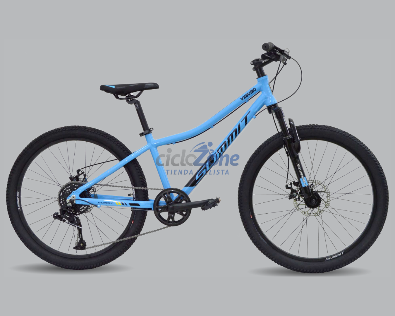 BICI R24 SUMMIT VESUBIO MTB 8V ALUM AZUL