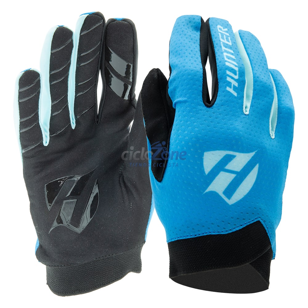 GUANTE HUNTER LARGO AZUL/AZUL T-M P/MUJER