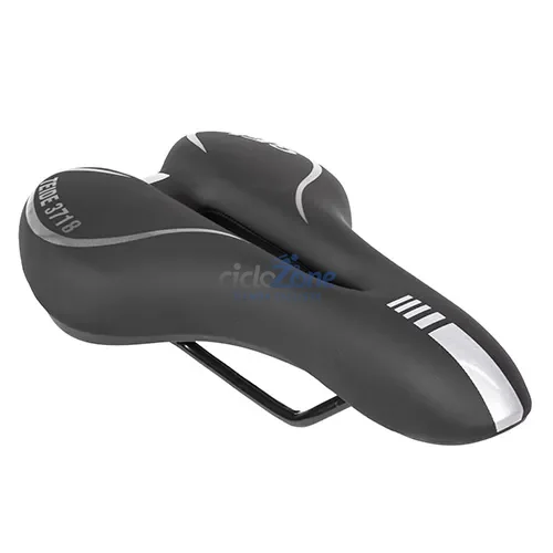 ASIENTO DE GEL TEIDE 3718 AP NEGRO/PLATA TL-2039  