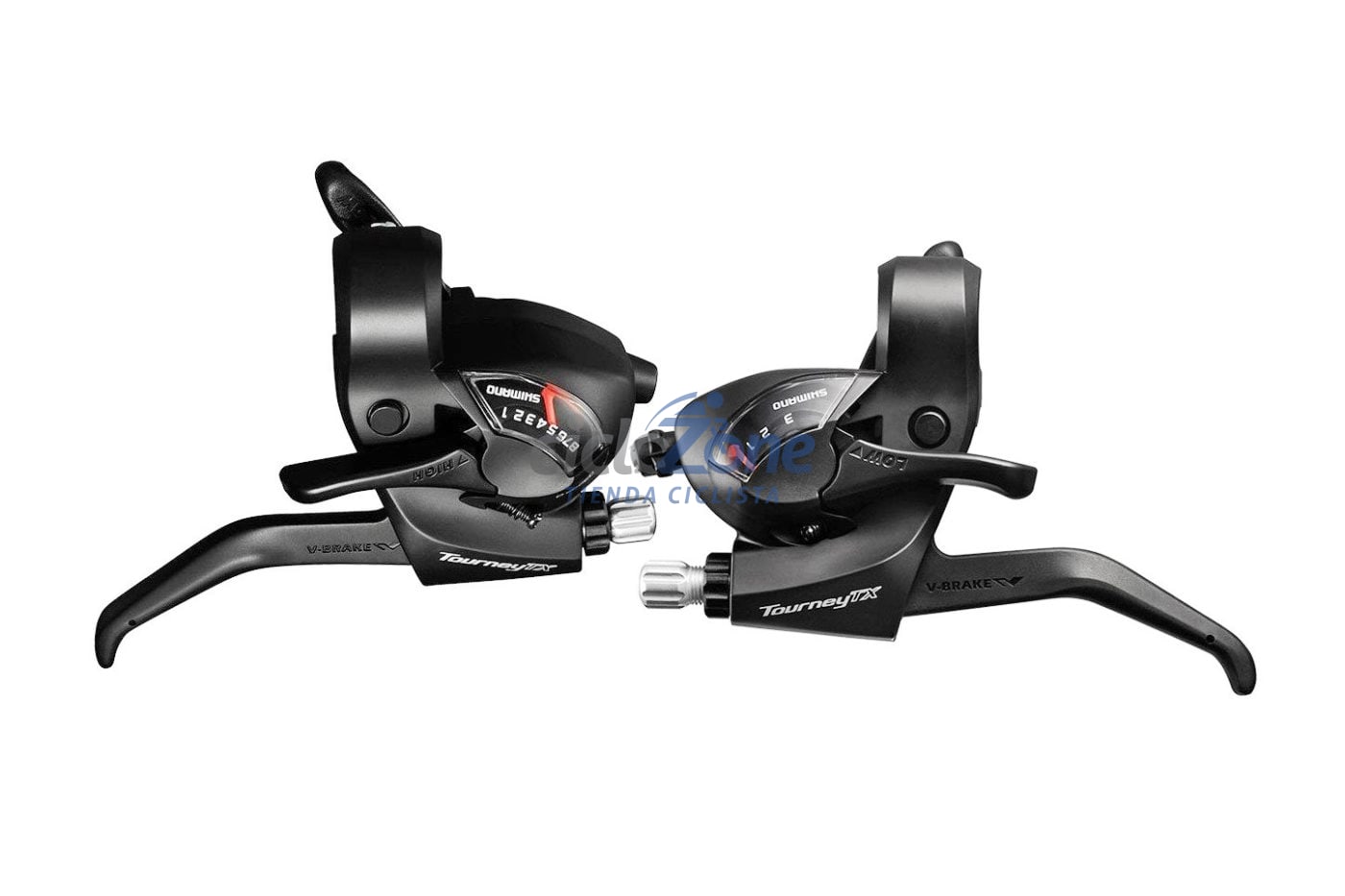 PALANCAS FNO/CAMBIO JGO SHIMANO TOURNEY TX800 3X8V