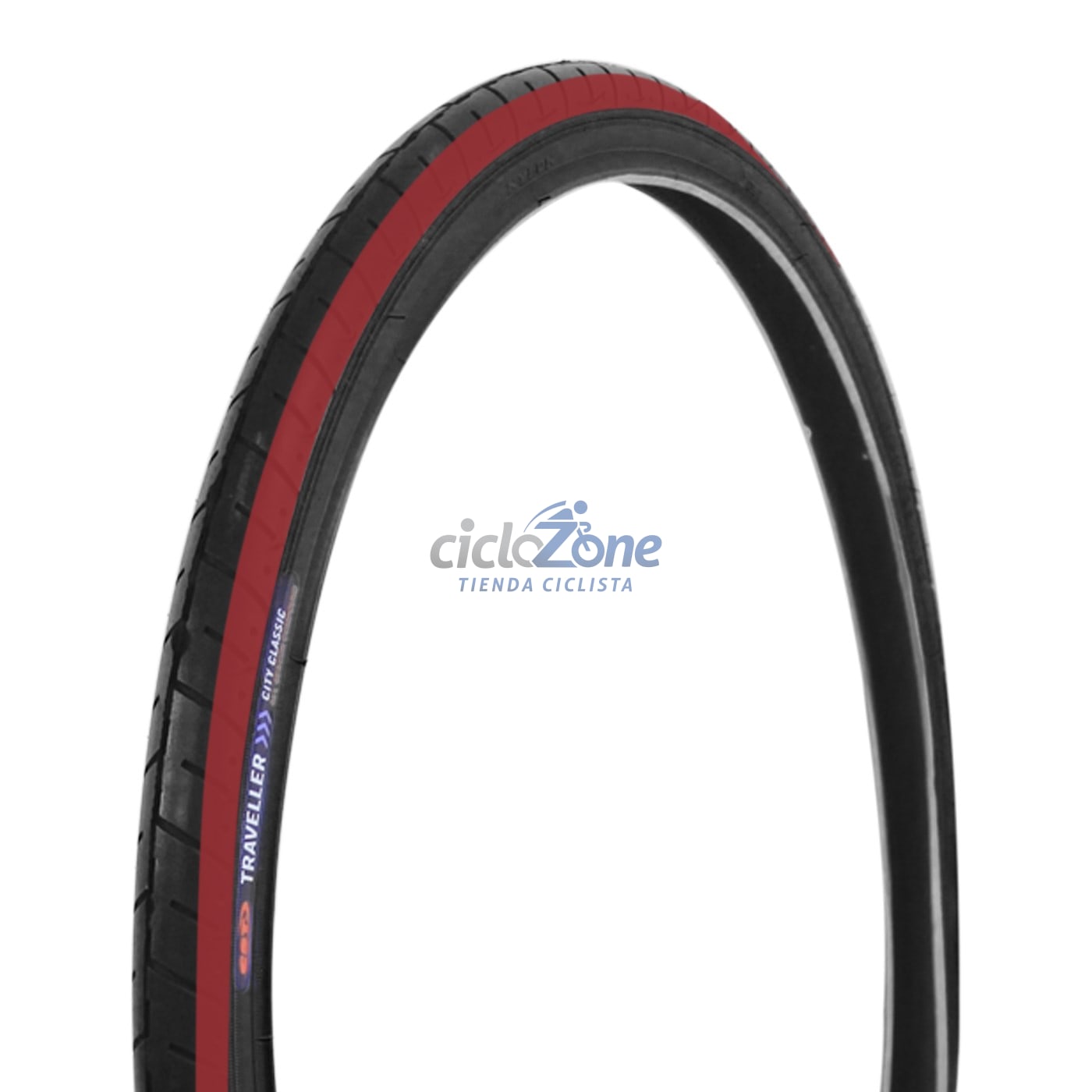 LLANTA 26X1.50 TRICOLOR ROJA CST C917             