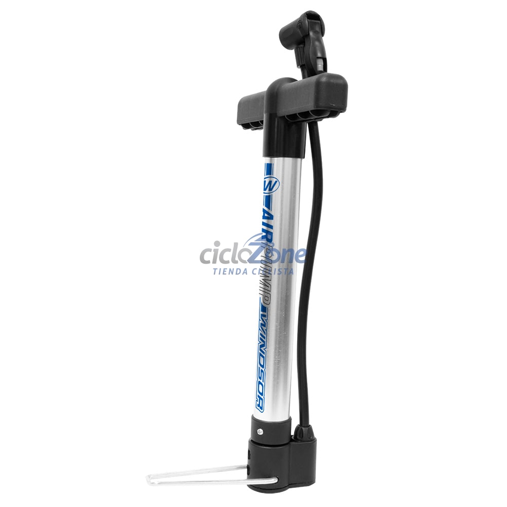 BOMBA DE AIRE WINDSOR ALUMINIO PLATA              