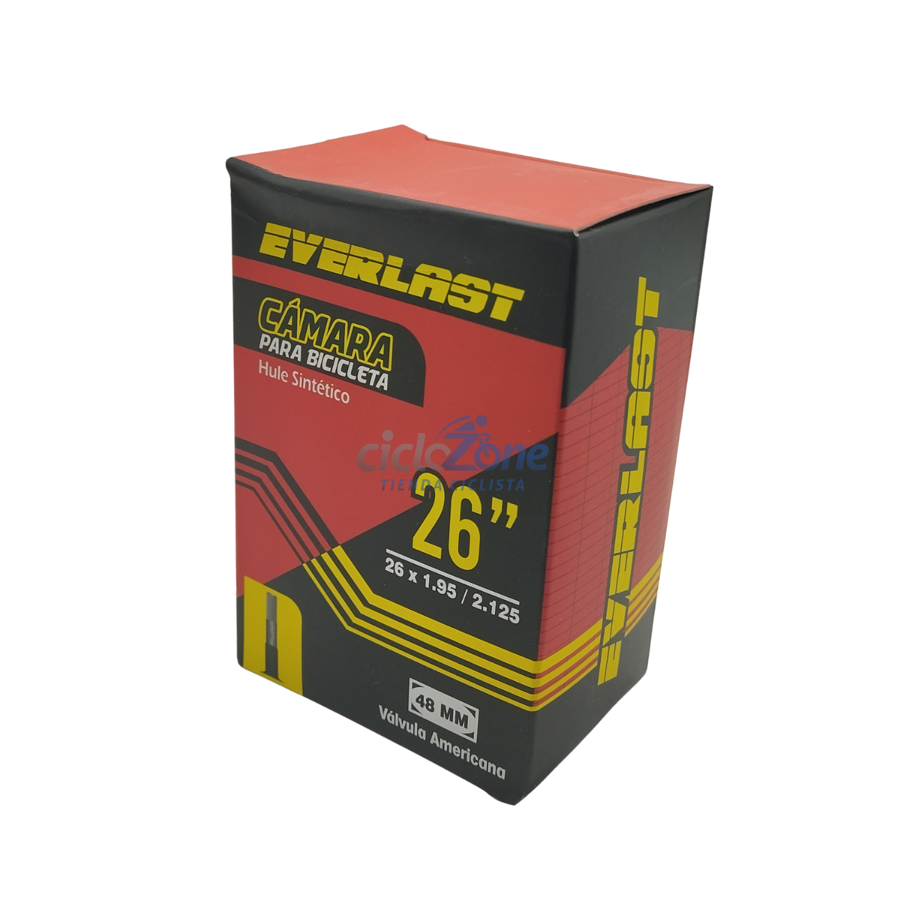 CAMARA 26X1.95/2.125 V.A. 48MM BUTYL EVERLAST     