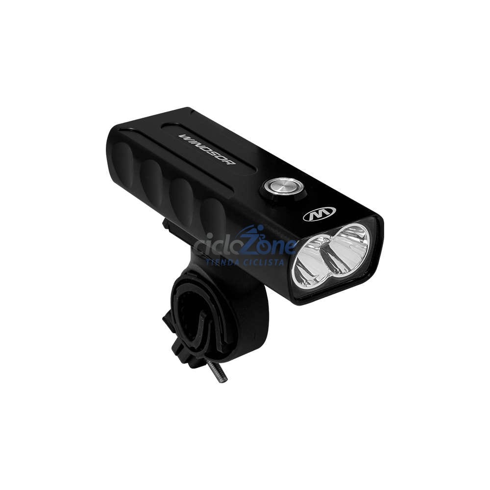 LUZ DELANTERA LED 1000L USB 3.7 ALUM ABS WINDSOR