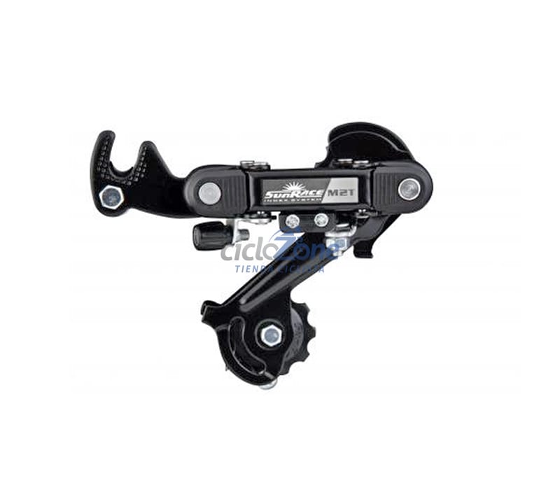 CAMBIO TRASERO MTB SUNRACE NEGRO AC C/P RDM2T     